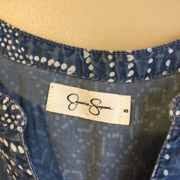 Jessica Simpson small blue dress - Picture 3 of 4